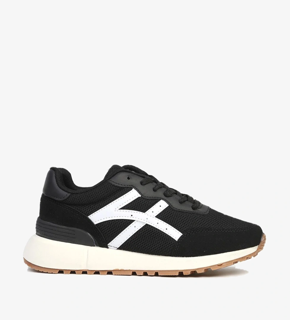 ® |BN-30984- 3319 Siyah Beyaz - Kaıdn SPor Ayakkabı - Görsel 1