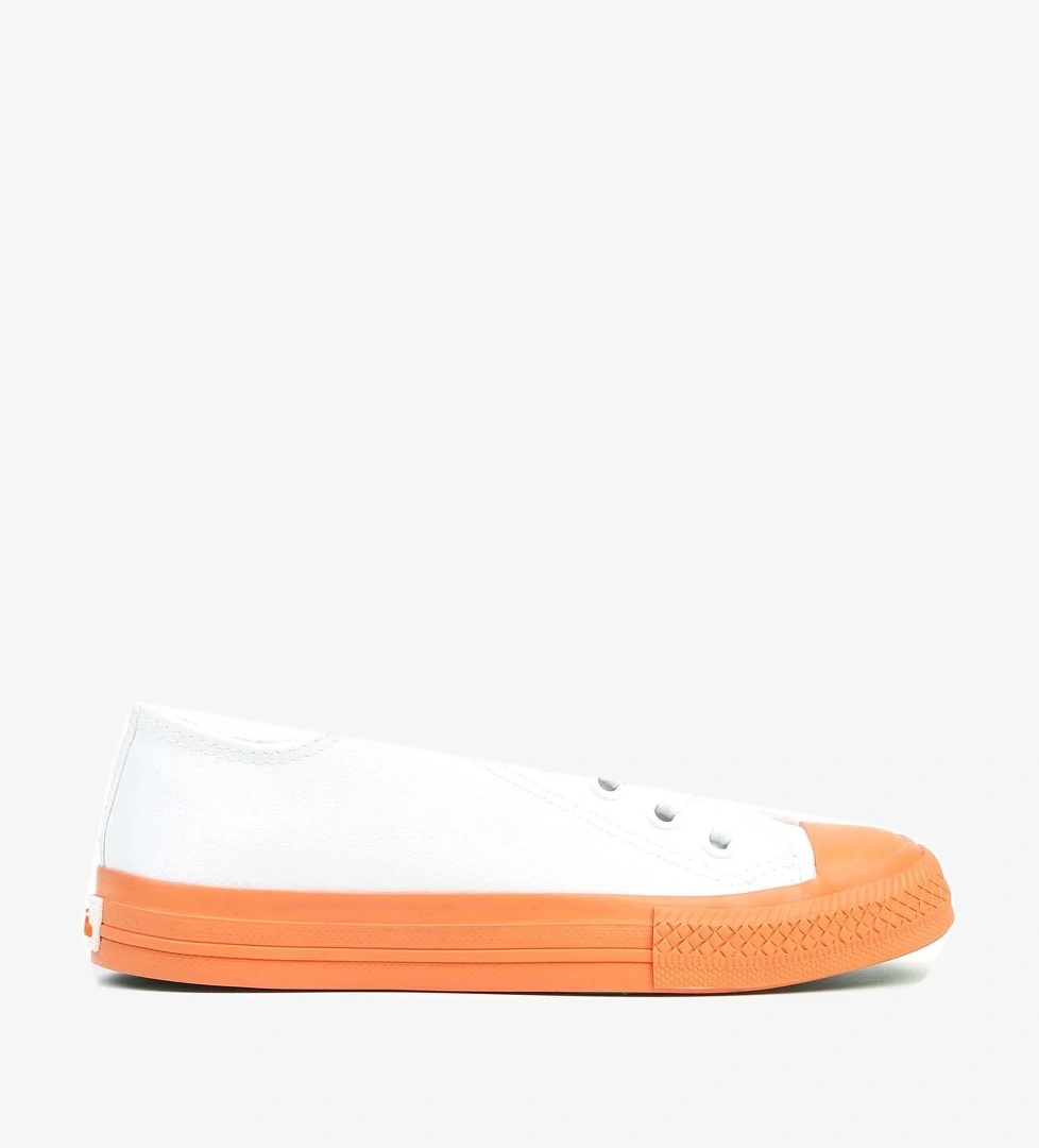 ® | BN-31040 - 3374 Beyaz Turuncu - Kadın Spor Ayakkabı