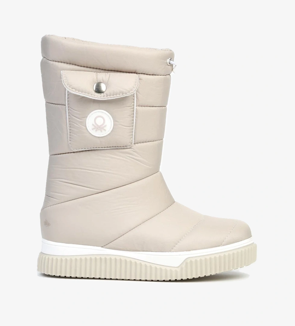 ® |BN-50026 - 3256 Bej - Kadın Bot - Görsel 1