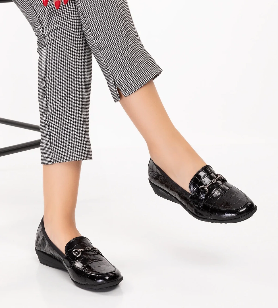 Gondol Kadın Hakiki Deri Anatomik Taban Lastikli Babet ell.7085