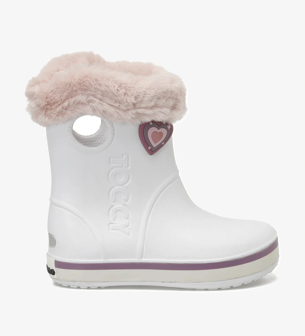 BINONO TOG X P 3PR Beyaz Kız Çocuk Yağmur Çizmesi - Görsel 1