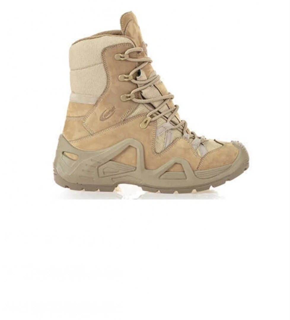 P1490Nbj Deri Su Geçirmez Tactical Bej Erkek Postal Bot - Görsel 1