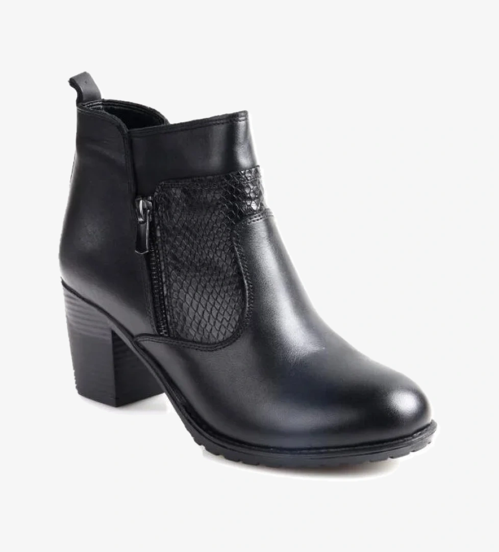 Scavi̇a Scavia 02672 6,5 Cm Topuklu Orto Pedik Kadın Deri Bot model görseli