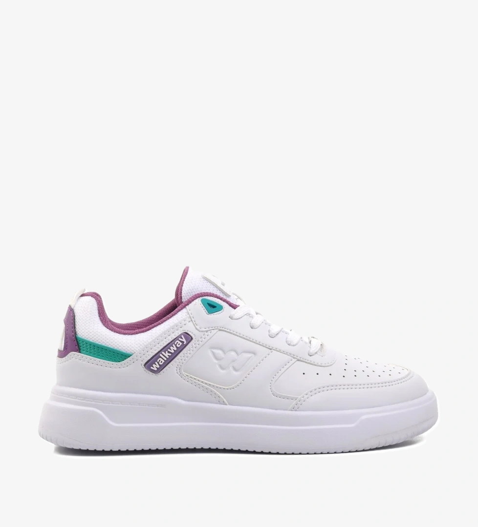 Berry Beyaz-Mor Unisex Sneaker