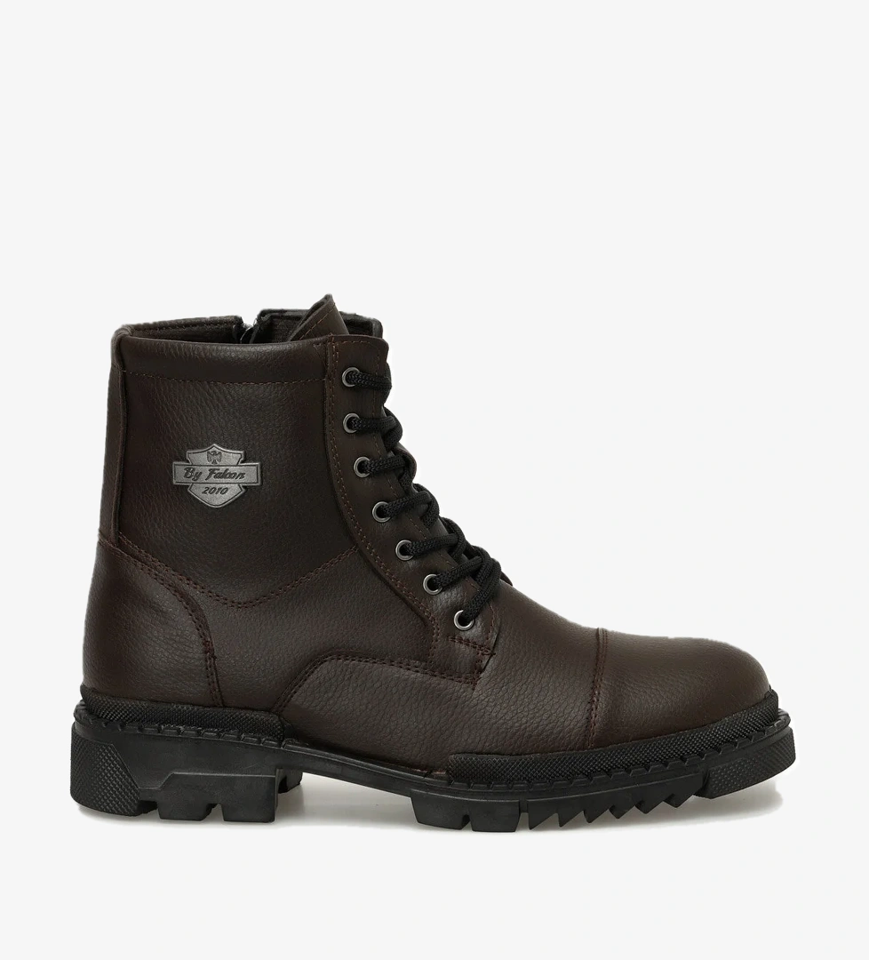 Salvano Salvano FURNAS 3PR Kahverengi Erkek Biker Bot | Flo Kahverengi - 1. görsel