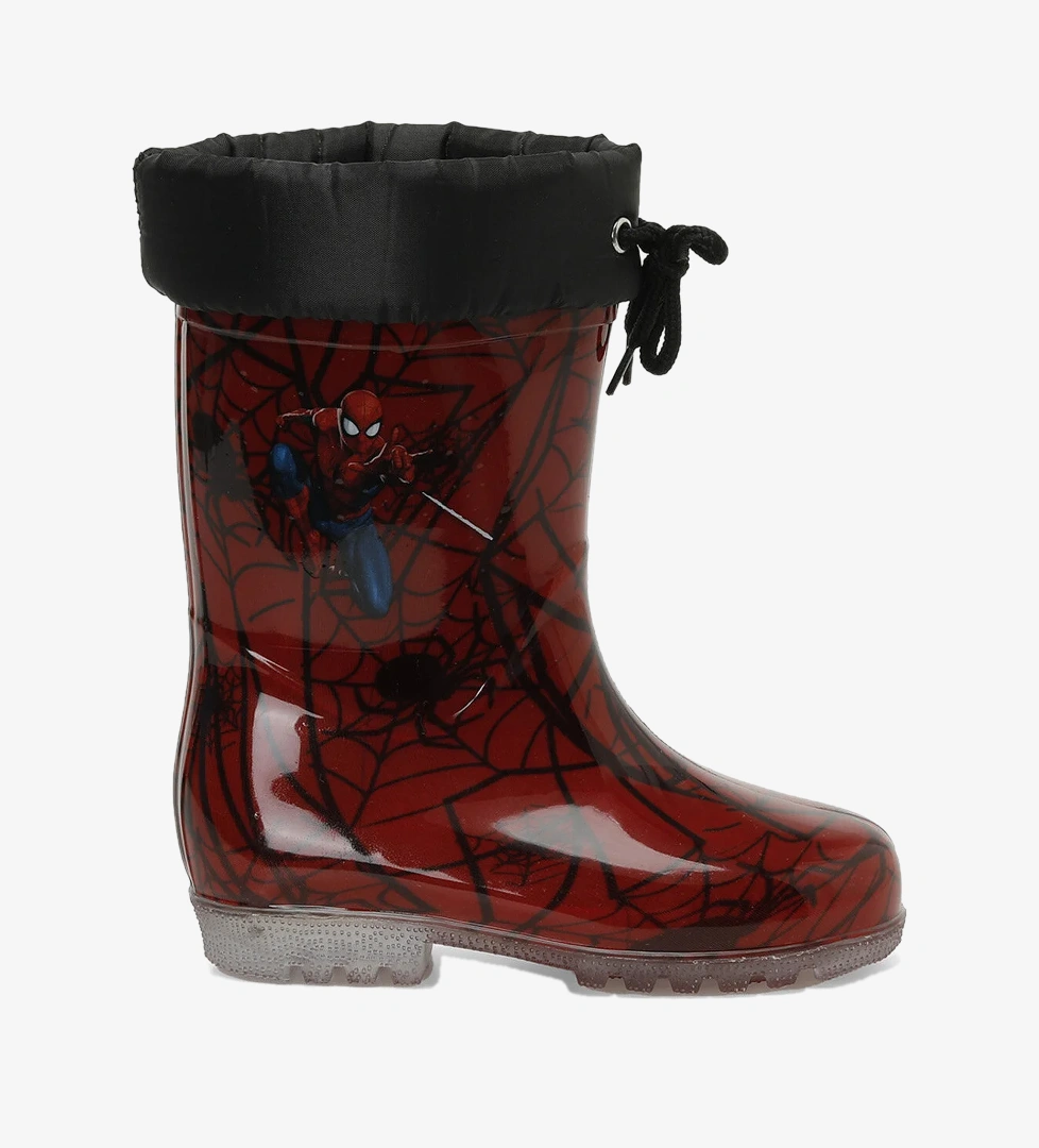 Spiderman Spiderman SETH.P3PR Kırmızı Erkek Çocuk Yağmur Çizmesi Flo'da! Kırmızı - 1. görsel