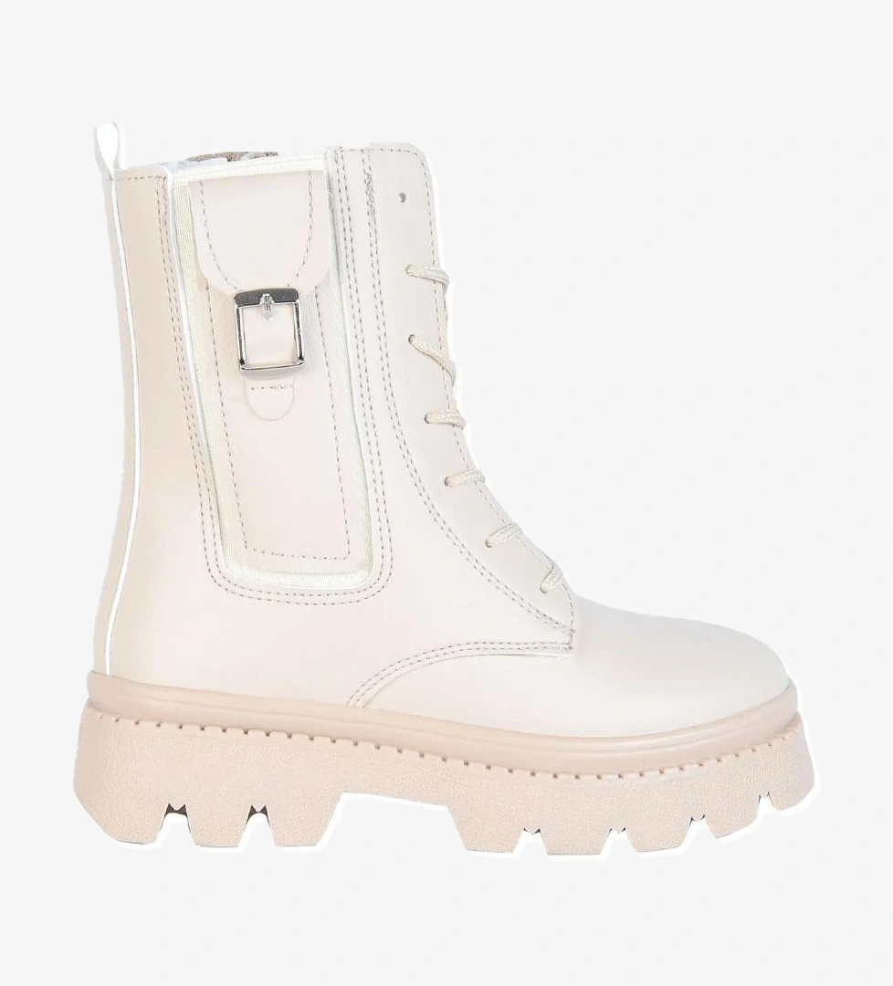 Pinokyo Londra Bej Kışlık Kız Çocuk Bot model görseli