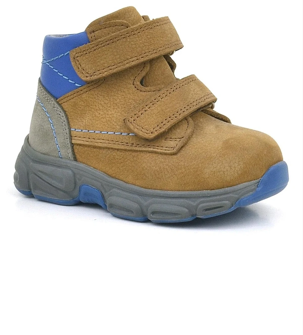 Hakiki Deri Taba Nubuk Bebek Spor Bot Ayakkabı - Görsel 1