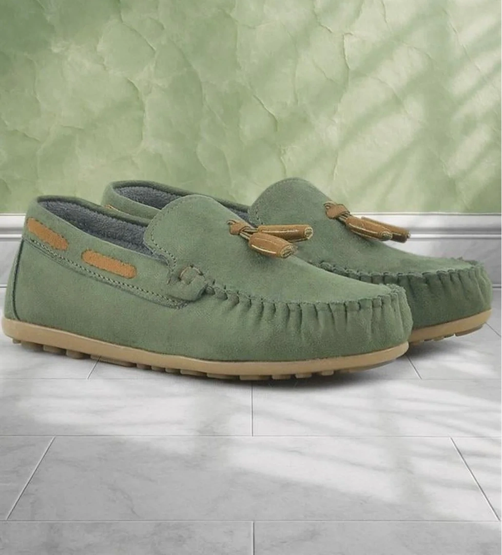 Rakerplus Yeşil Erkek Çocuk Mokasen Ayakkabı model görseli