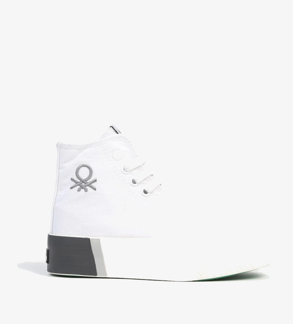 ® | BN-30938 - 3114 Beyaz Gri - Kadın Spor Ayakkabı - Görsel 1