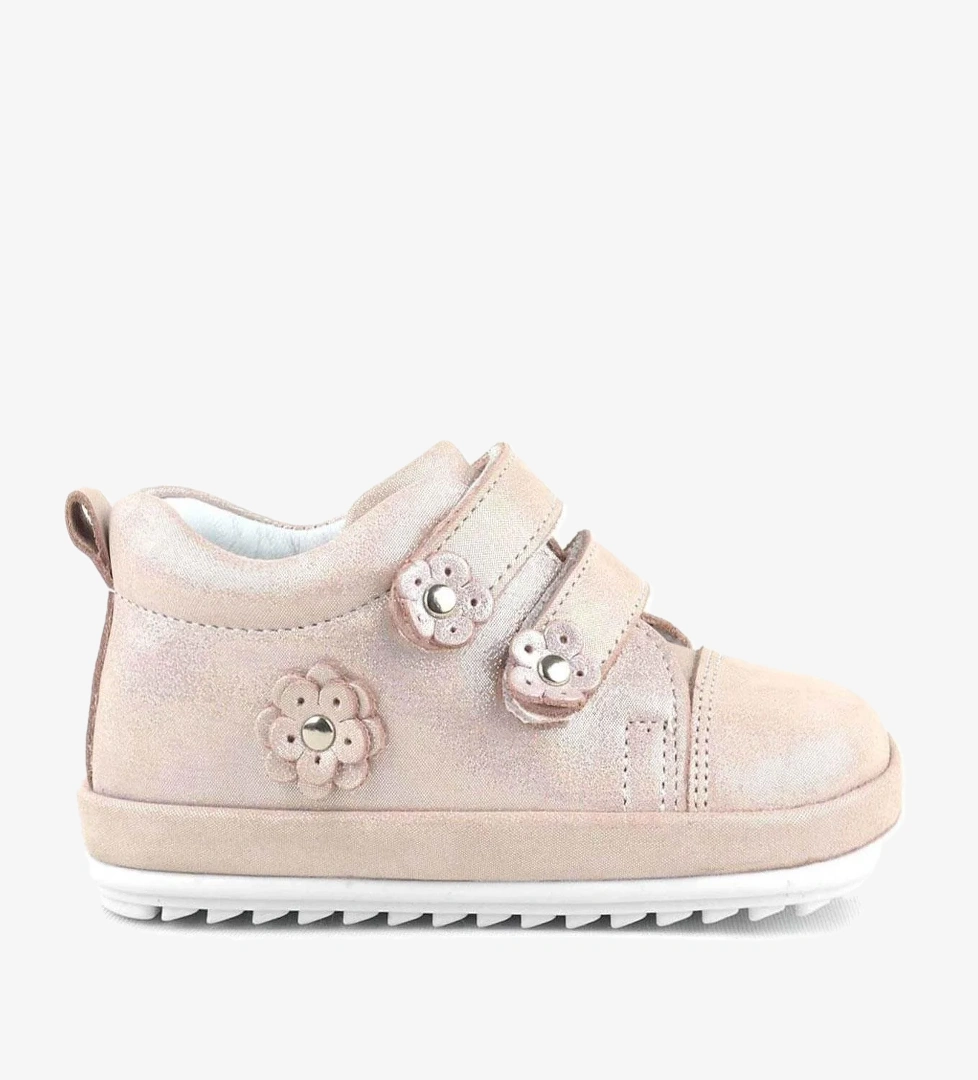 Rakerplus Limpo Hakiki Deri Pudra Anatomik Kız Bebek İlk Adım Ayakkabısı model görseli