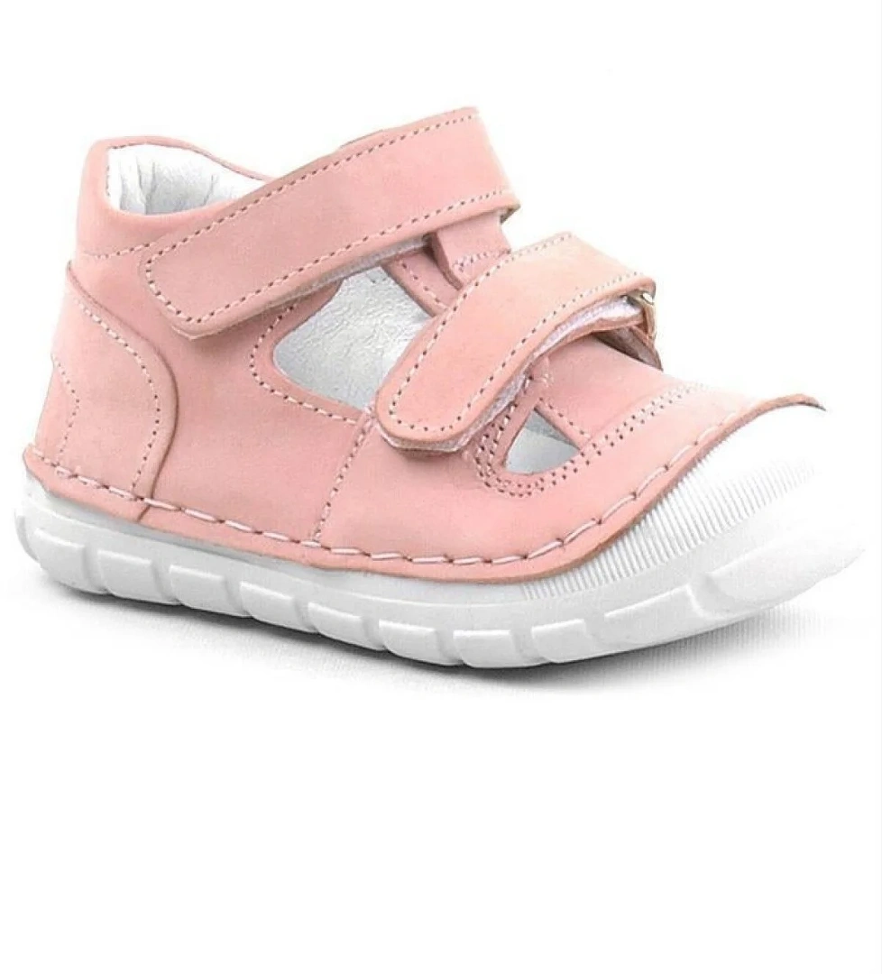 Rakerplus Ruby Hakiki Deri Pembe Yazlık İlk Adım Ayakkabısı model görseli