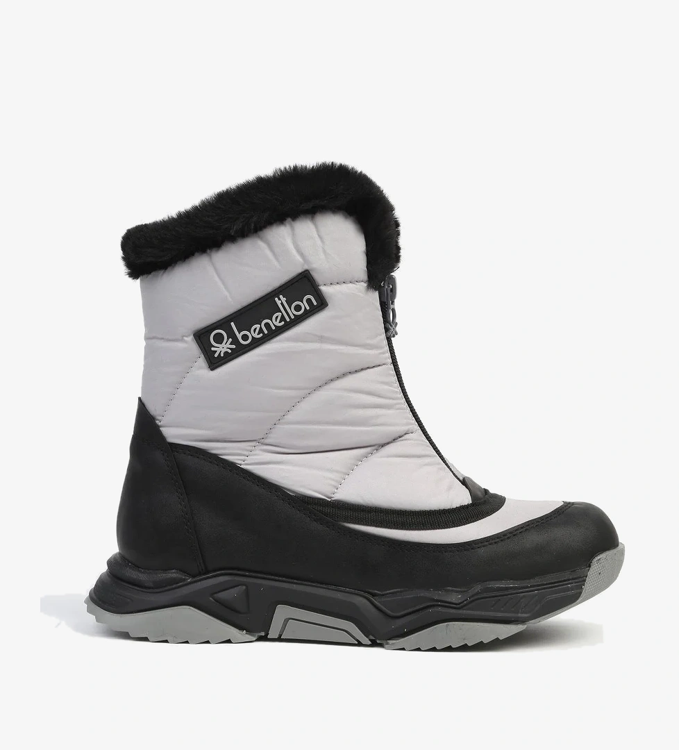 ® | BN-30393 - 3256 Gri - Kadın Bot