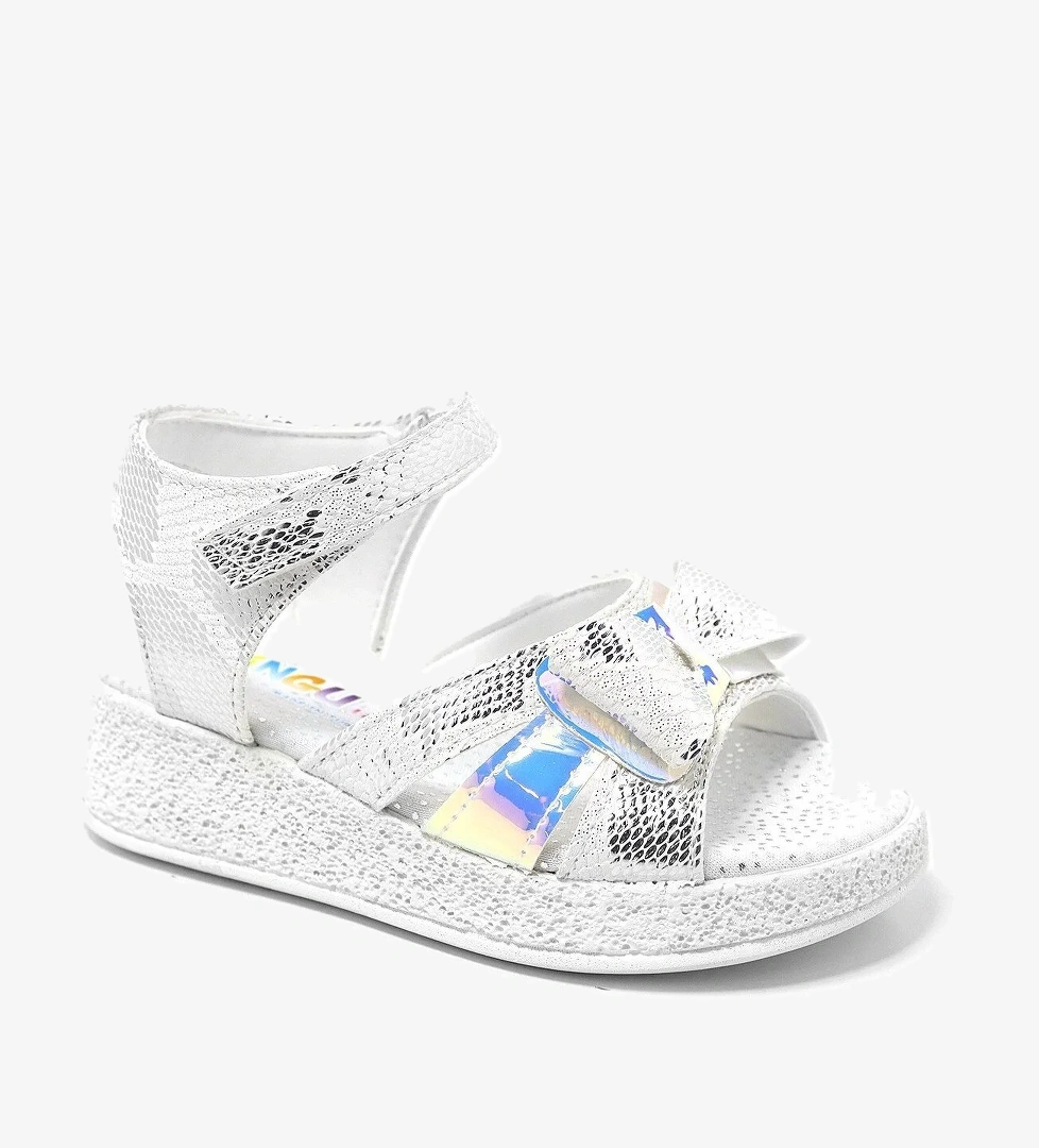 Hapshoe Kids Artico Pingu Dolemy Gümüş Kız Çocuk Sandalet model görseli