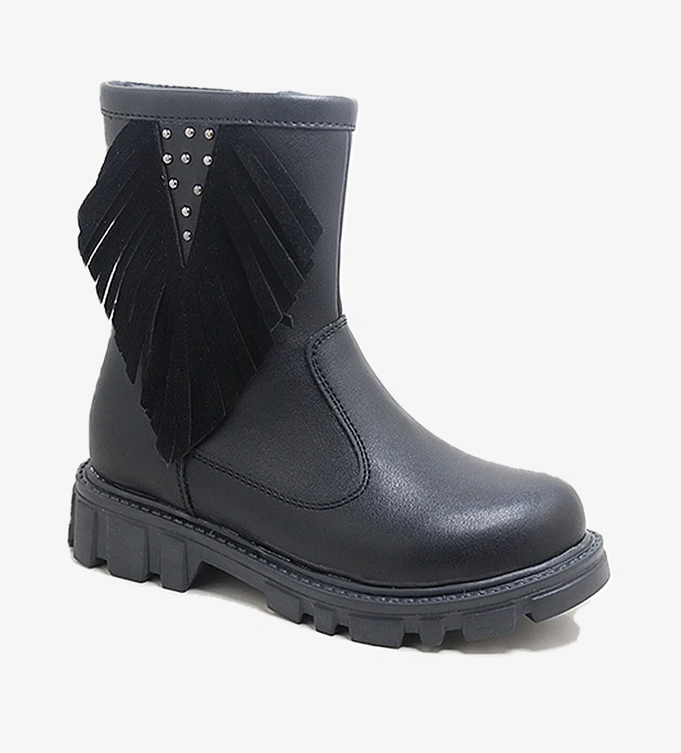 Hapshoe Kids Artico Siyah Kız Çocuk Bot Çizme model görseli