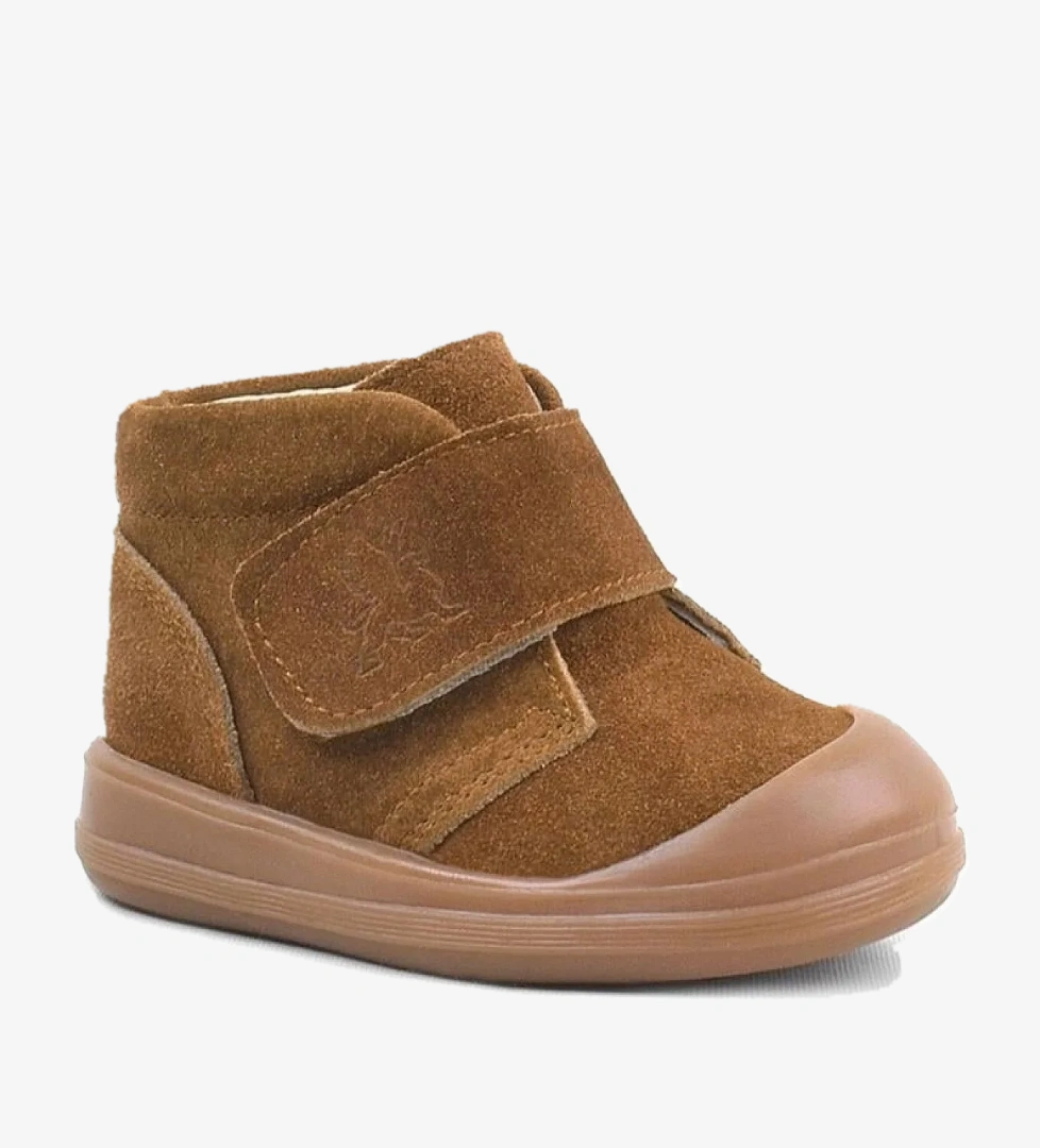 Yoohoo Hakiki Deri Taba Unisex Bebek Bot - Görsel 1