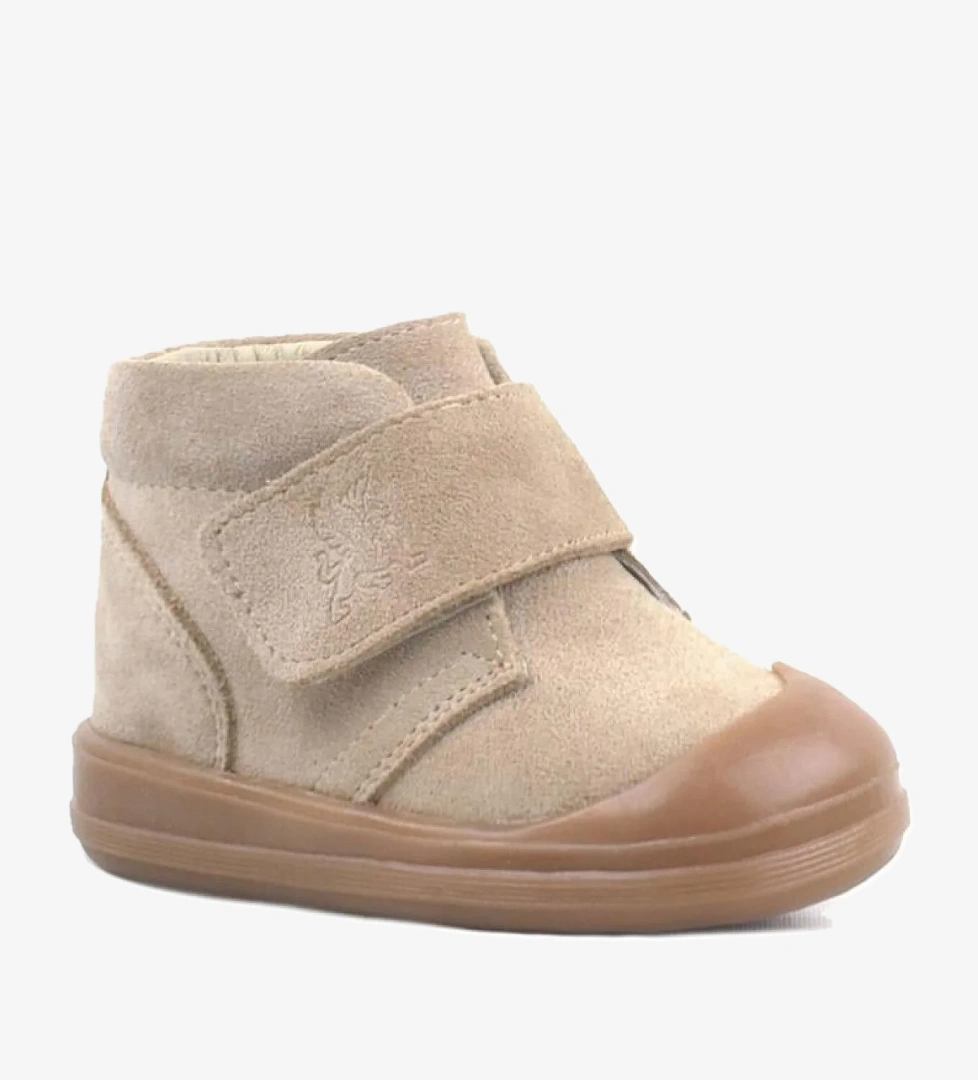 Rakerplus Yoohoo Hakiki Deri Vizon Cırtlı Unisex Bebek Bot model görseli