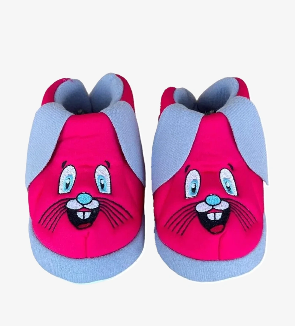 Liger Sevimli Hayvan Figürlü Çocuk Panduf FUŞYA model görseli