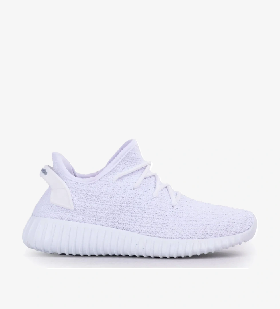 Pierre Cardiin Erkek Spor Aakkabı Yazlık Yeezy Bağsız Beyaz