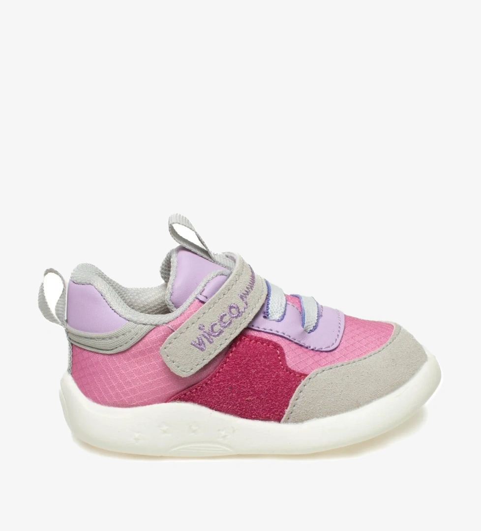 346.E23K.379 Trick Ilk Adım Pembe Çocuk Spor Ayakkabı - Görsel 1