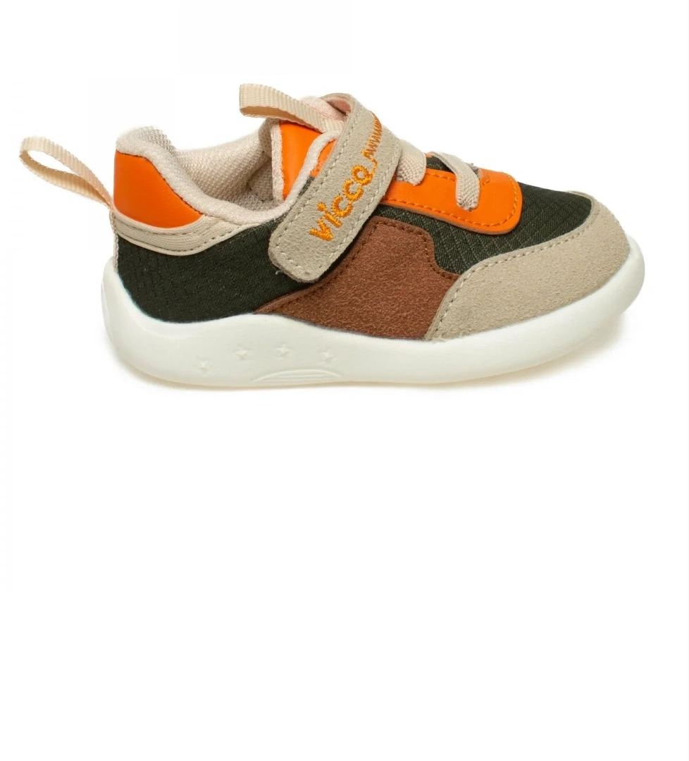 346.E23K.379 Trick Ilk Adım Haki Çocuk Spor Ayakkabı