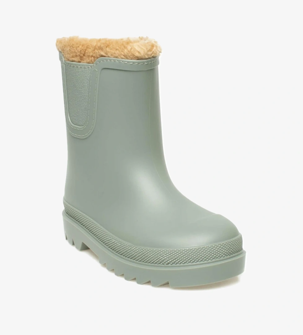 W10290K Tokio Borreguito Yağmur Yeşil Çocuk Çizme