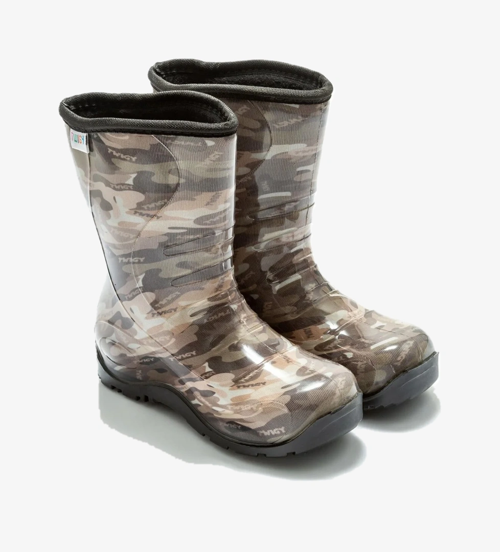 Twigy Nn0607 Yağmur Kamuflaj Çocuk Çizme - Görsel 1