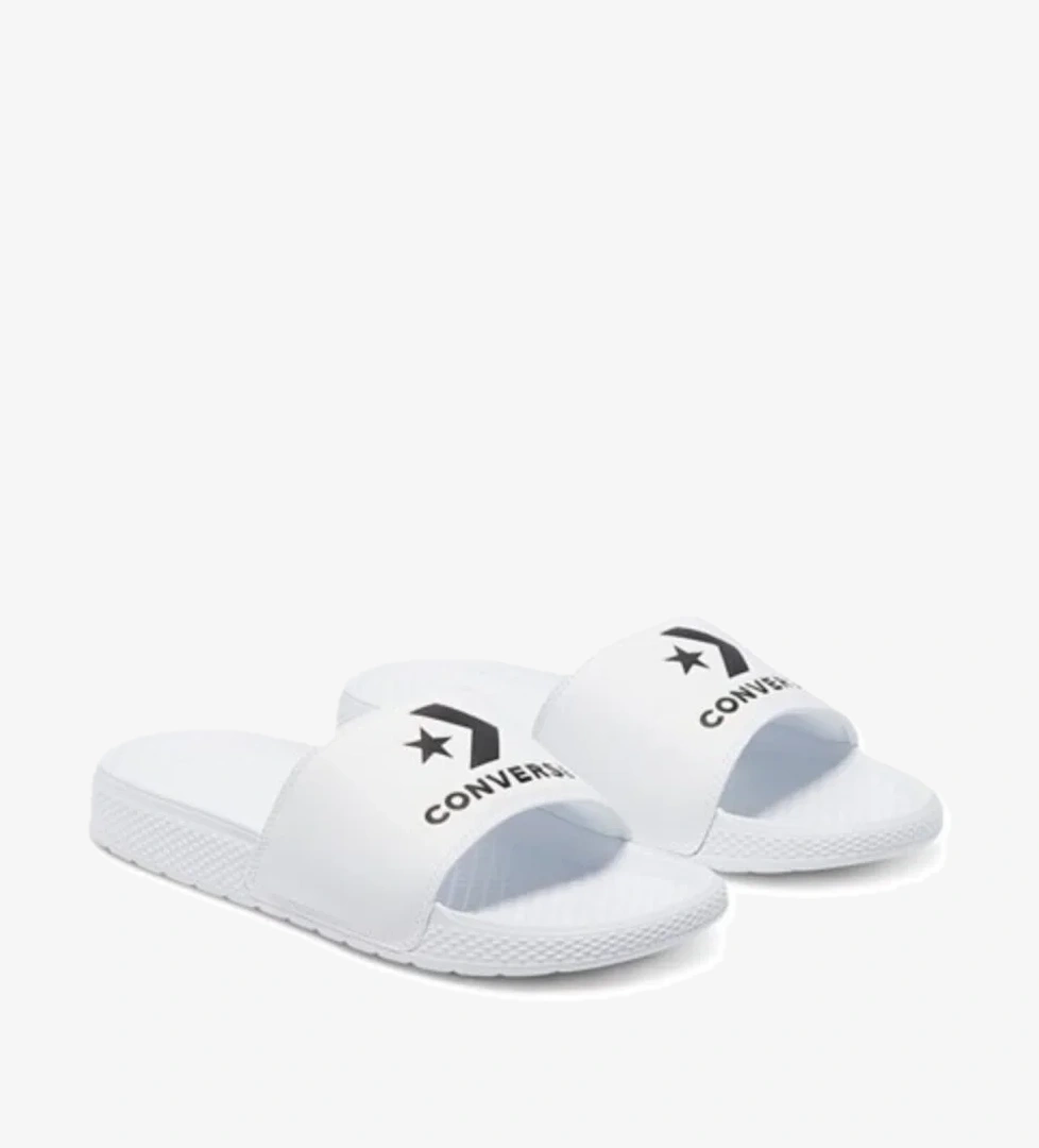 All Star Slide Erkek Beyaz Spor Terlik (171215C) - Görsel 1