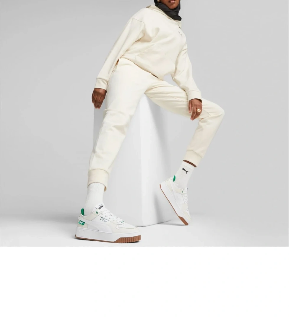 Carina Street Kadın Beyaz Spor Ayakkabı (392338-01) - Görsel 1