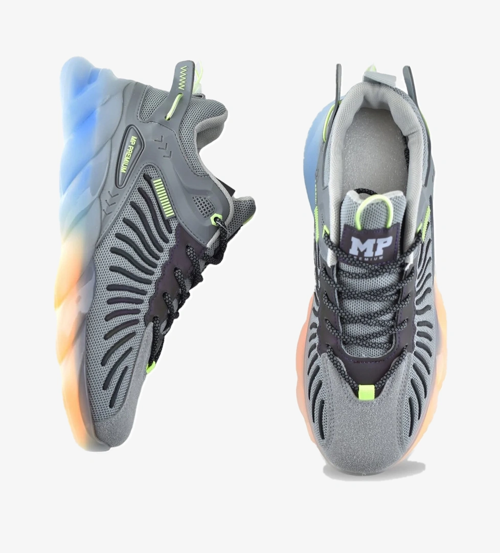 Tam Ortopedik Taban Günlük Erkek Spor Ayakkabı Geniş Taban ULTRA Comfort Mp 1229 - Görsel 1