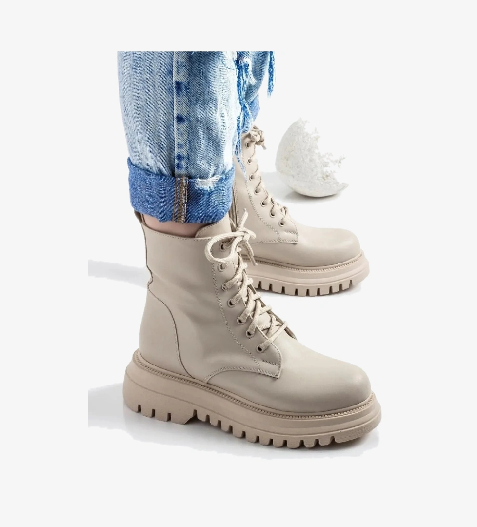 Kalın ve Yüksek Taban Günlük Bot Kadın Postal Bot