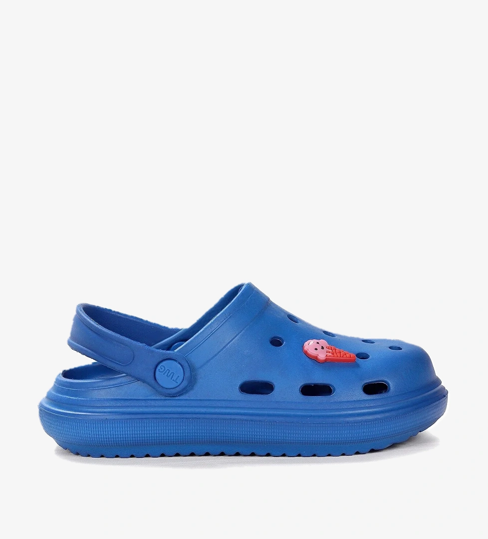 Bester Eva Plaj Havuz Okul Kreş Erkek Çocuk Terlik Saks Mavi