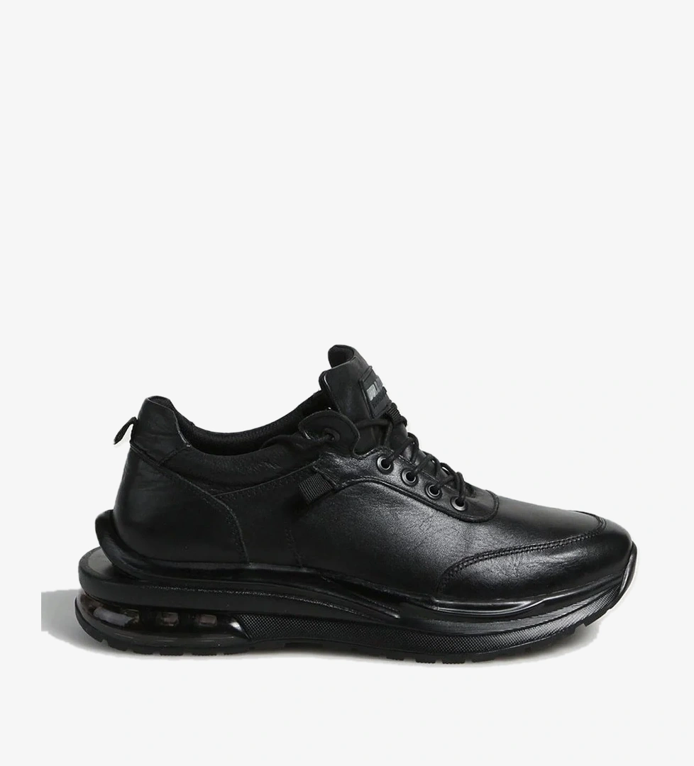 Bulldozer 230302 Siyah Analin %100 Deri Erkek Spor Ayakkabı model görseli