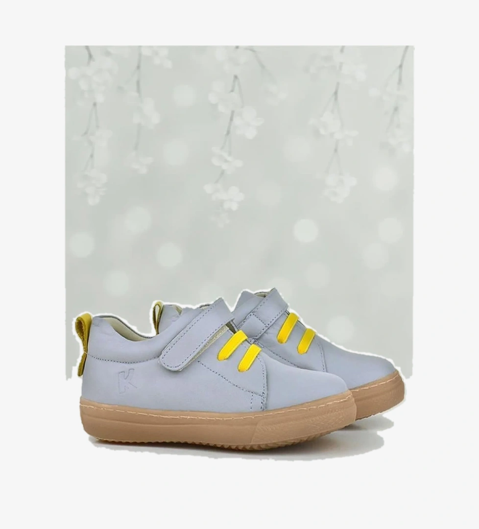 Hapshoe Kids Anatomik Hakiki Deri Yumuşak Lastikli Cırtlı Çocuk Ayakkabı model görseli