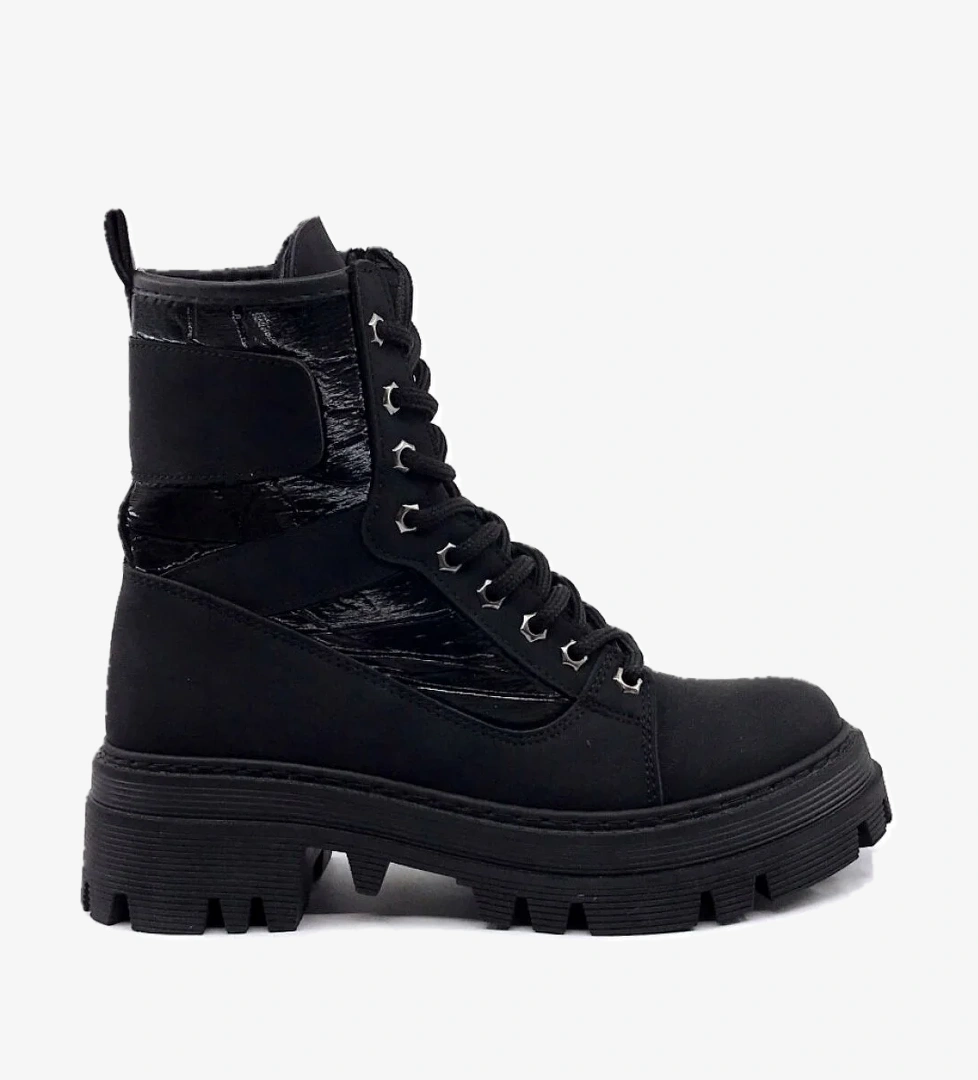 Cc 505 Siyah Paraşüt Zümrüt Kadın Bot - Görsel 1