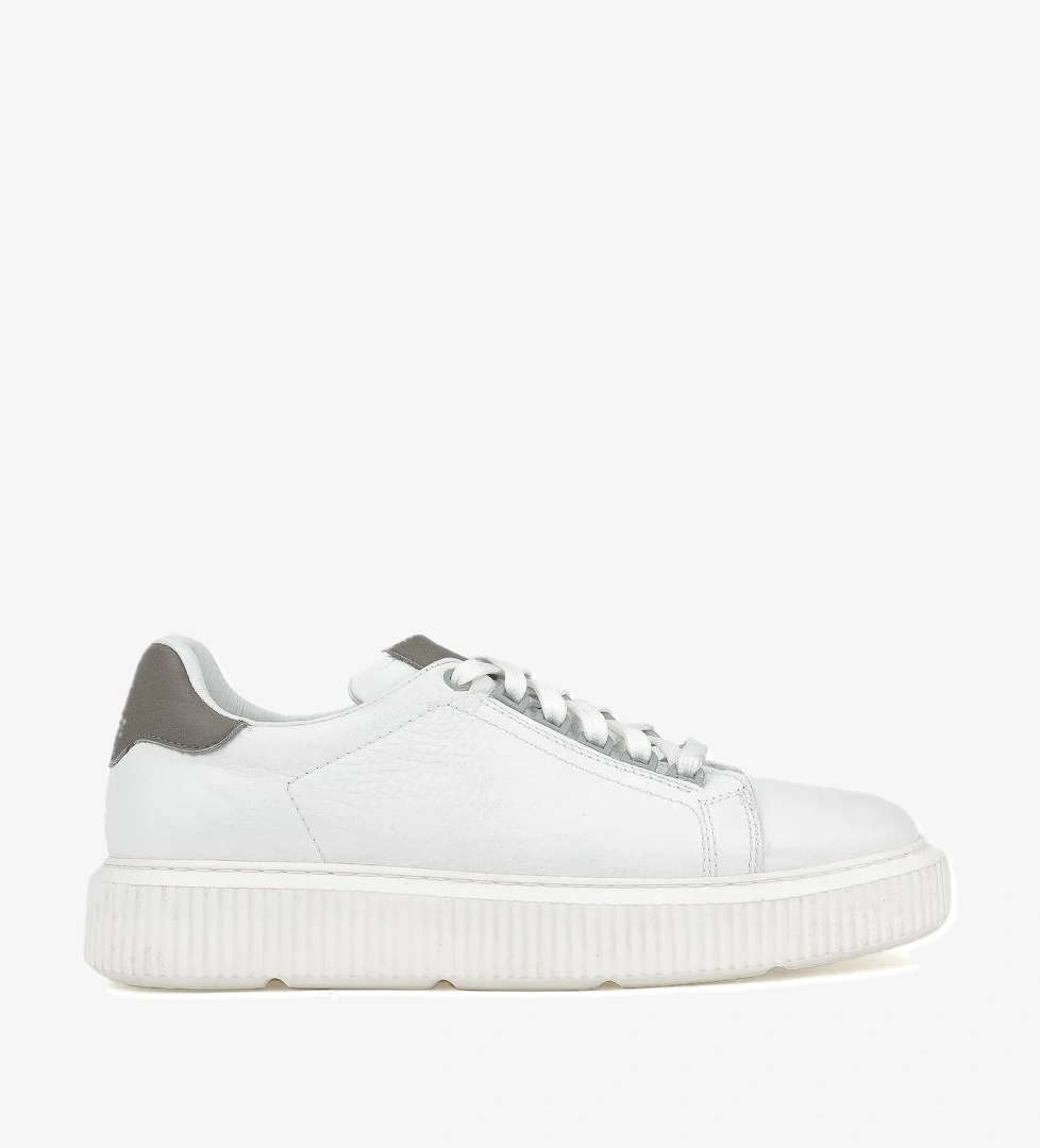 Erkek Hakiki Deri Sneaker 1431026Z2049 Beyaz - Görsel 1