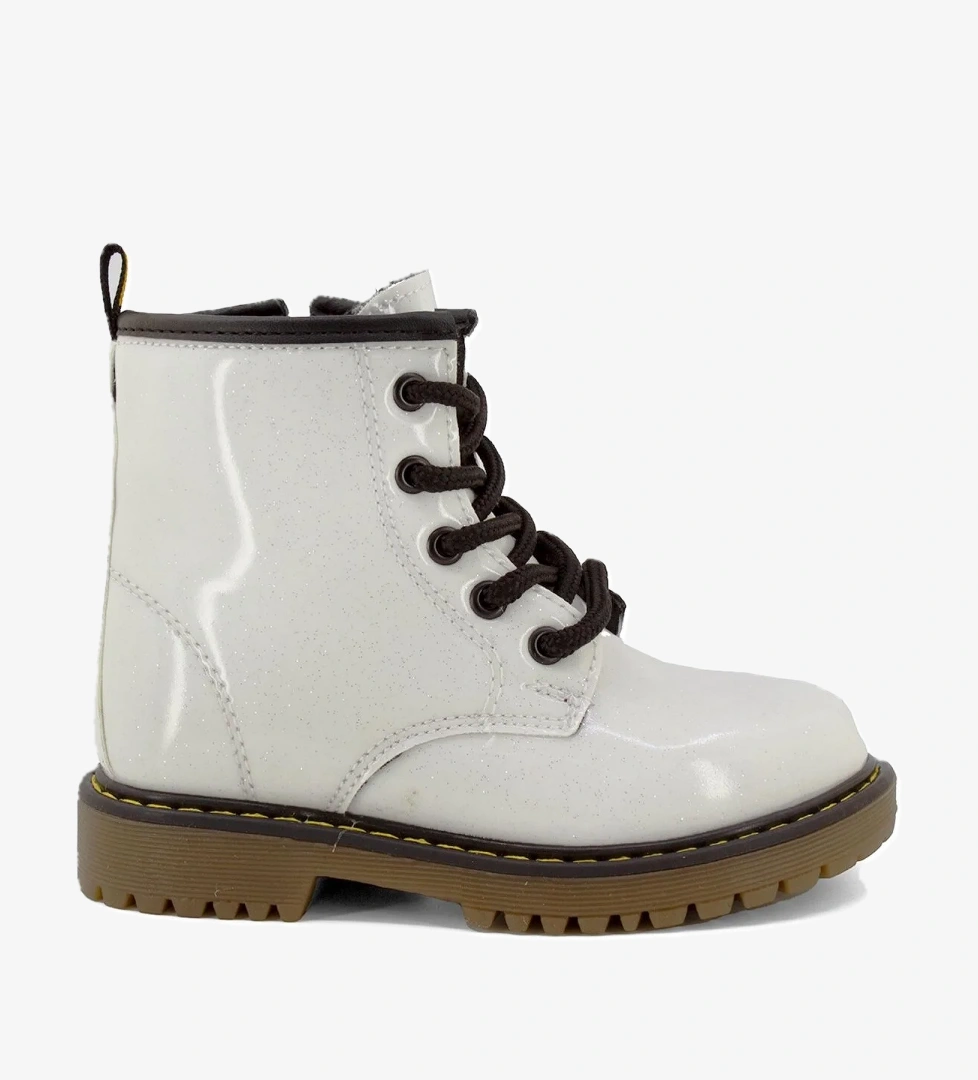 PK23-705 Patik Kız Çocuk Klasik Bot Beyaz