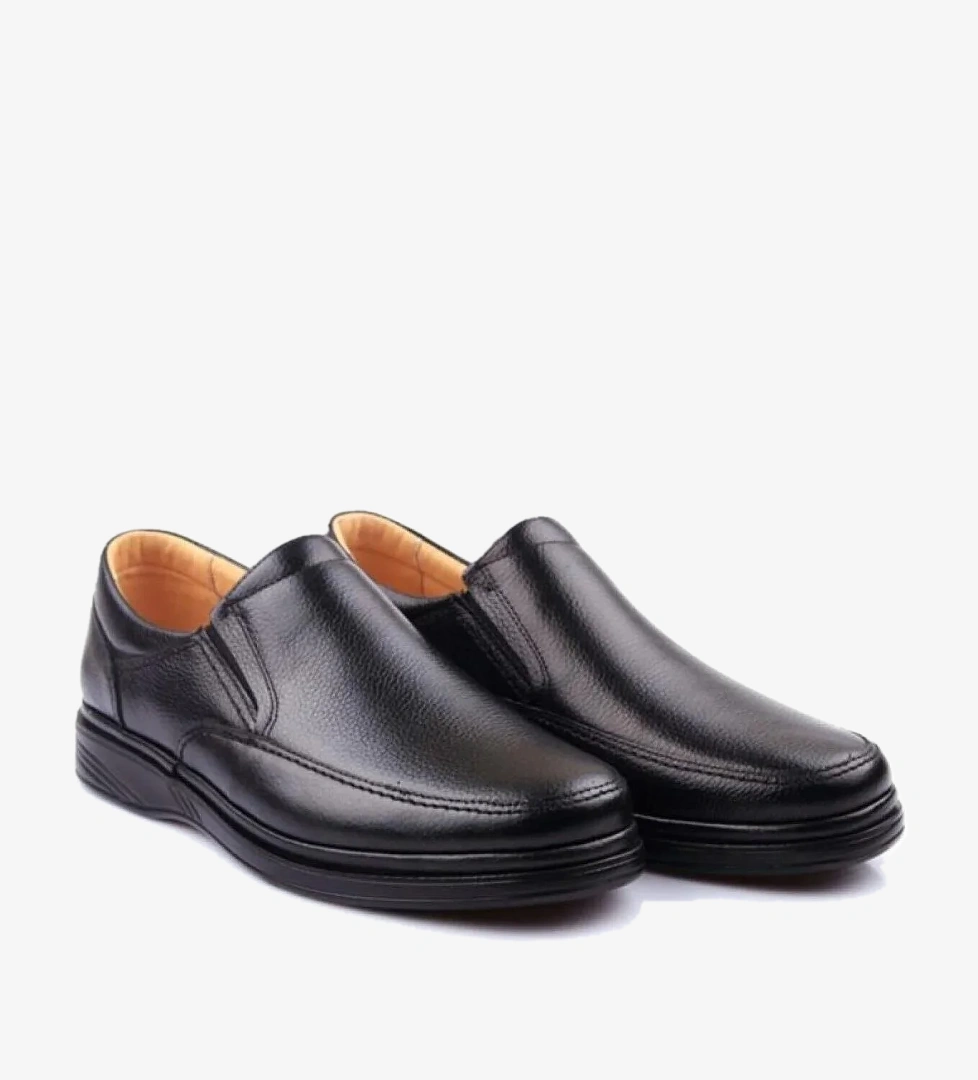 Papuç Sepeti Eknc-3255 Hakiki Deri Erkek Comfort Ayakkabı (40-48) model görseli