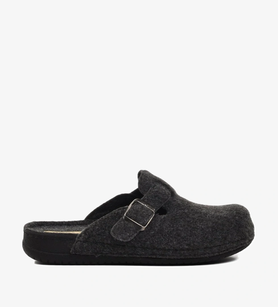 K-12113 Siyah Erkek Sabo Terlik - Görsel 1