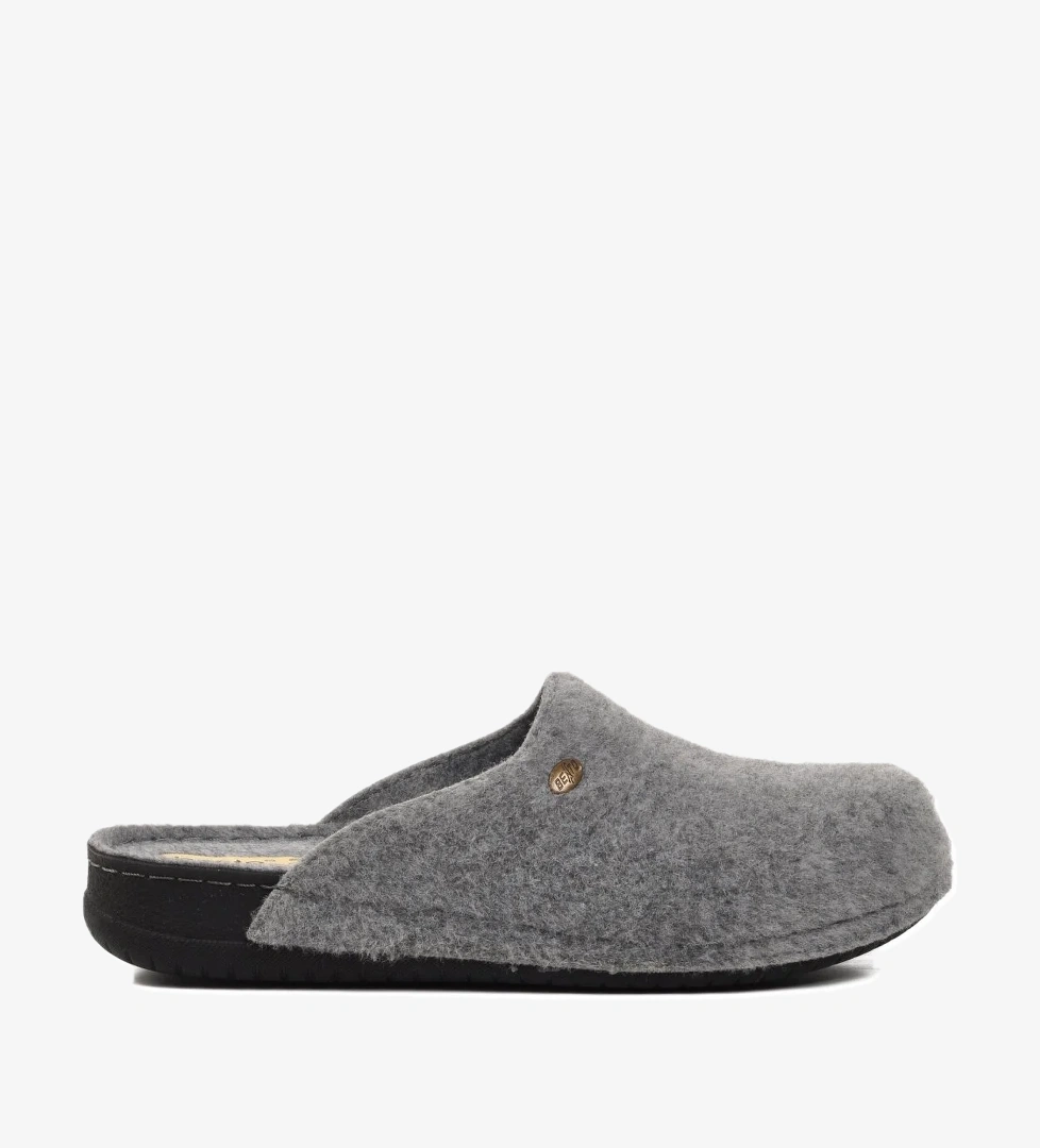 K-12115 Gri Erkek Sabo Terlik - Görsel 1