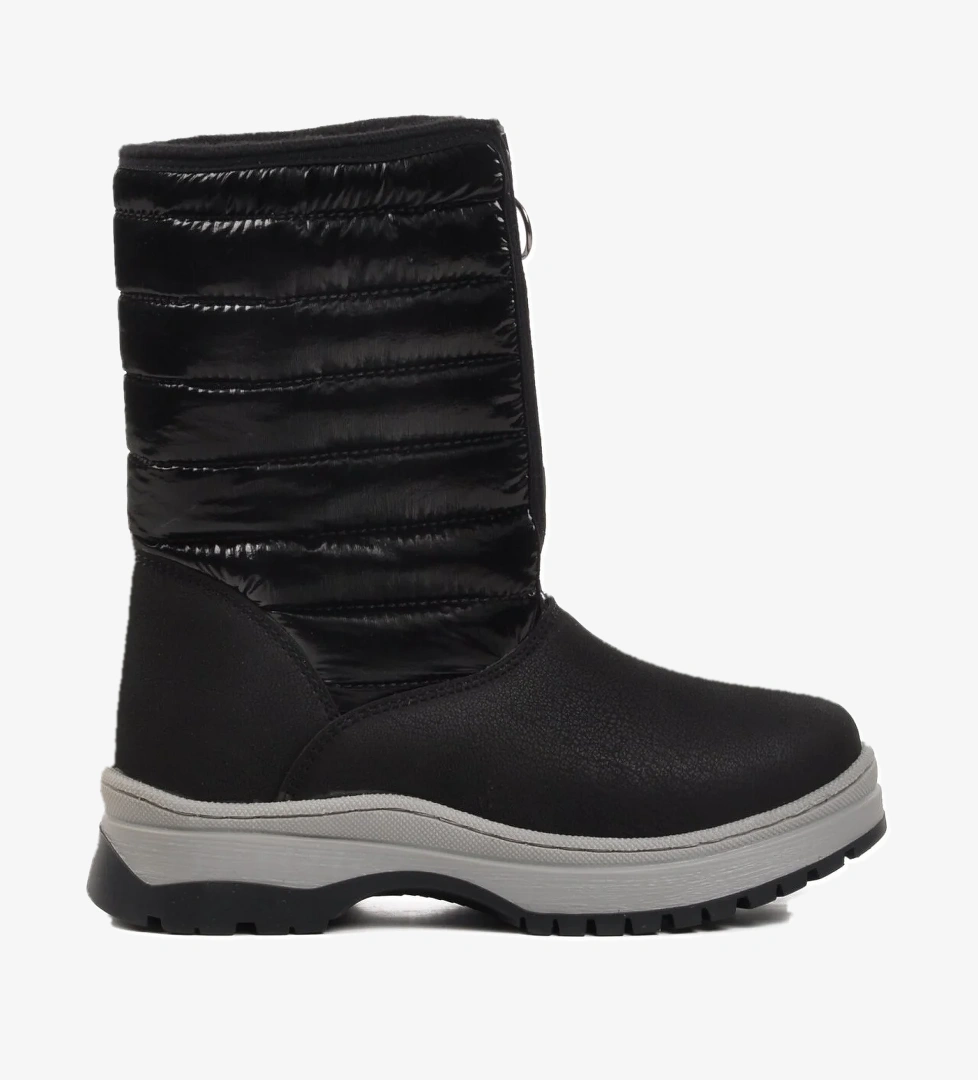 Ayakmod Staye-F Siyah İçi Polarlı Çocuk Kar Botu model görseli