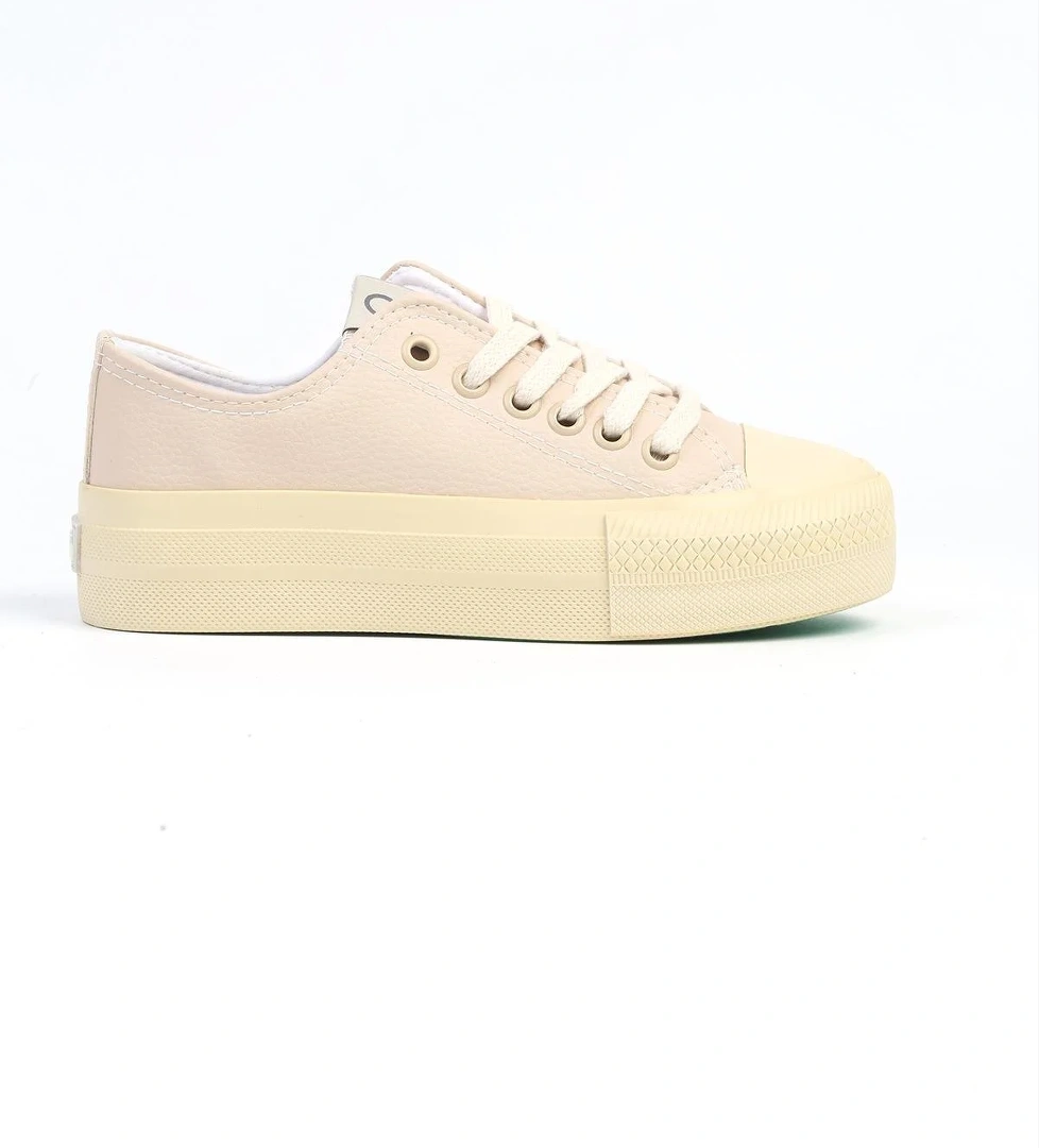 ® | BN-31131 - Bej-Kadın Spor Ayakkabı - Görsel 1