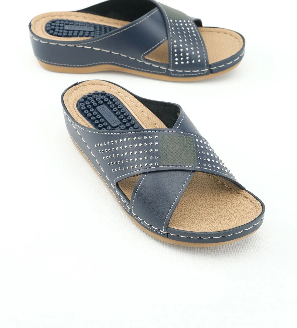 Yazlık Kadın Rahat Taban Günlük Terlik - Görsel 1