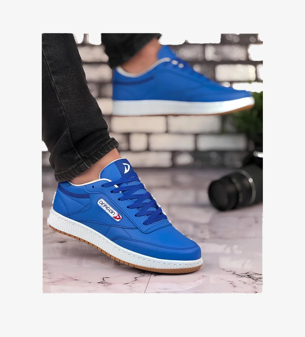 Ayakkabix Dragon Sneaker Erkek Spor Ayakkabı Mavi