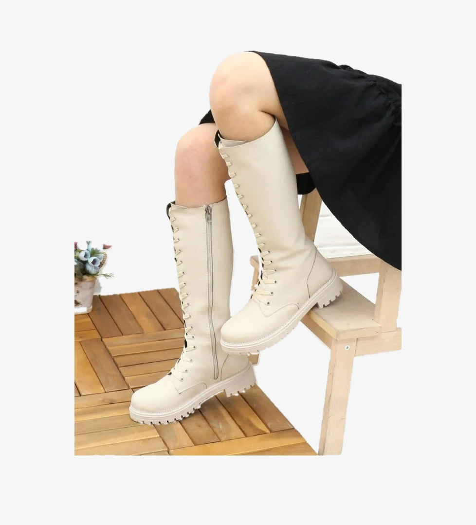 Feles Siyah Postal Kadın Çizme model görseli