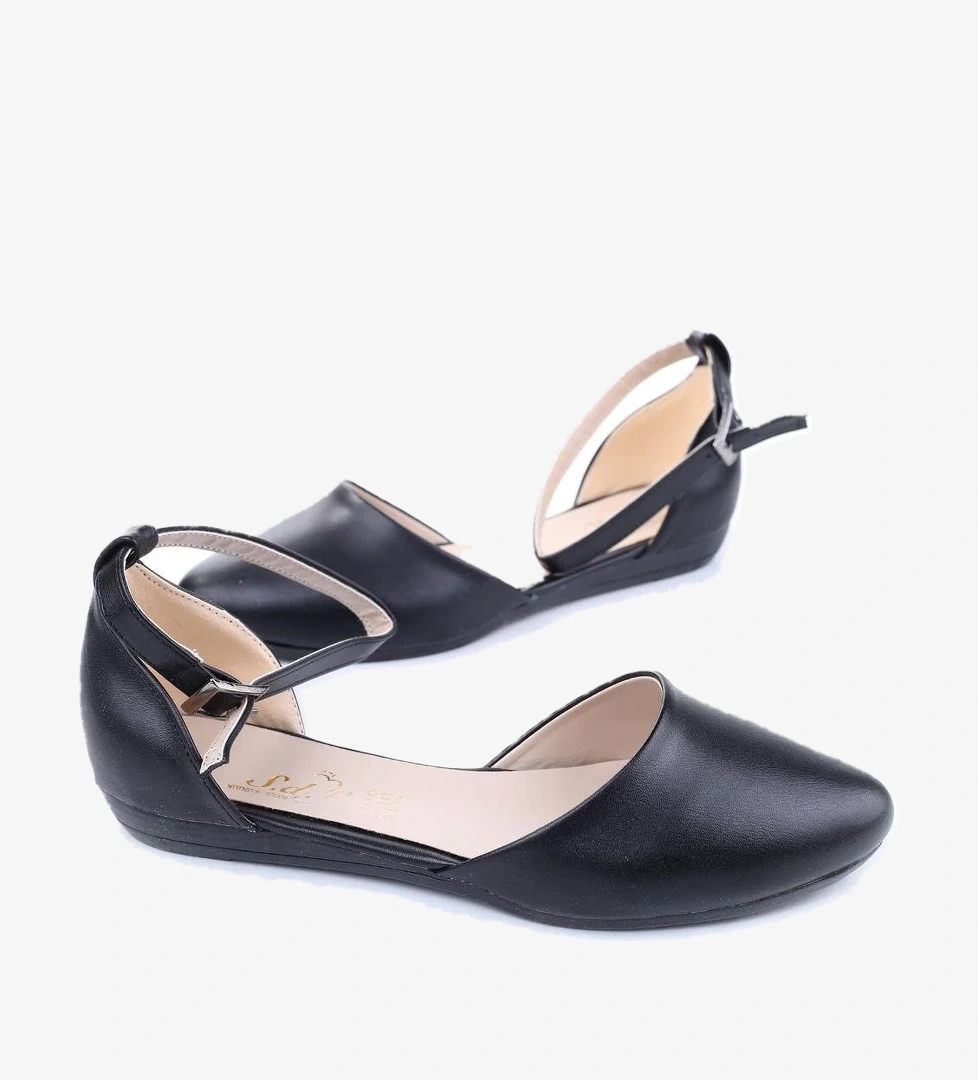 444 Kadın Bilekten Bağlı Günlük Babet Ayakkabı