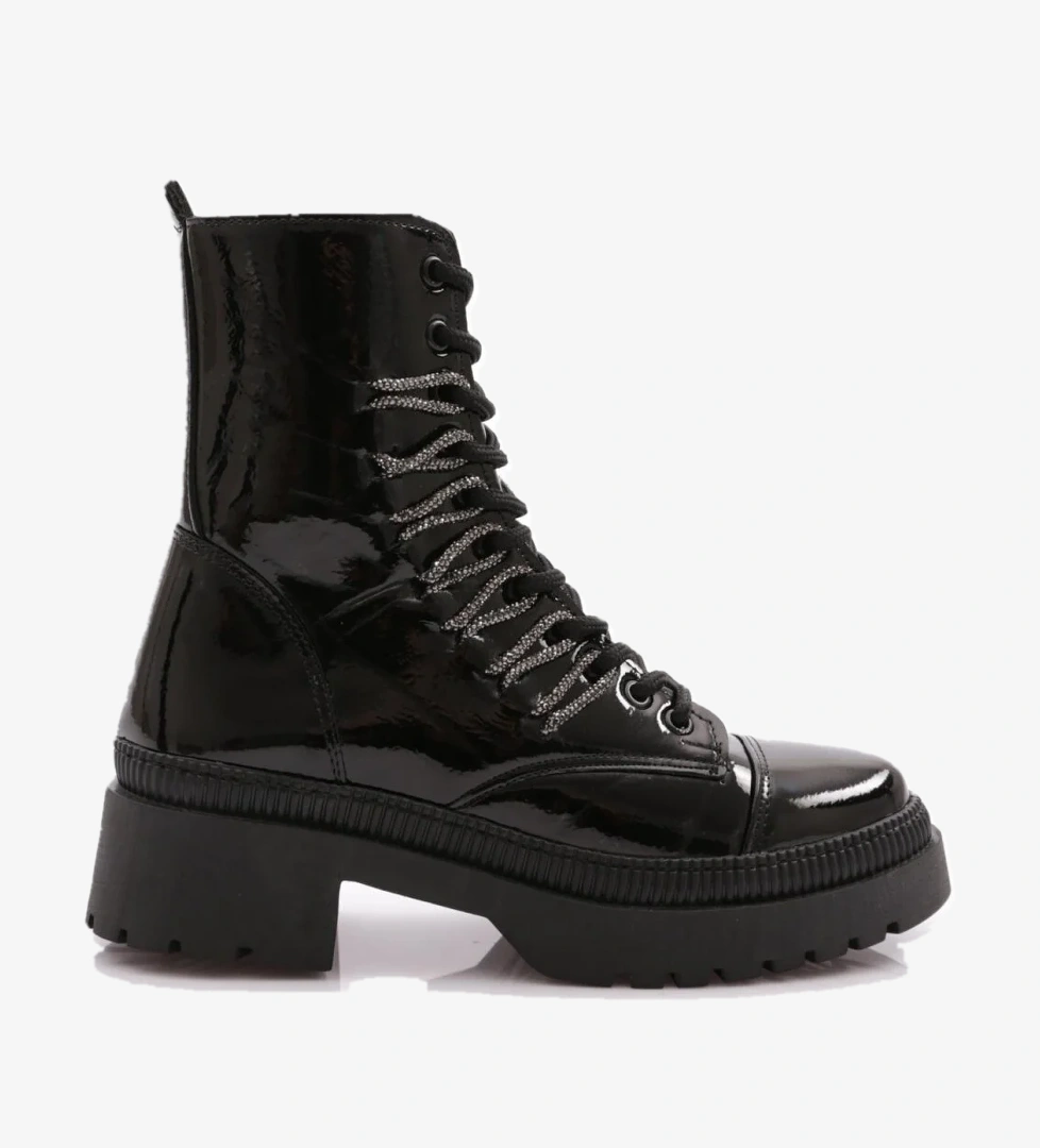 Dgn K9075 Kadin Bağcikli Silver Taş Bağcikli Bot model görseli