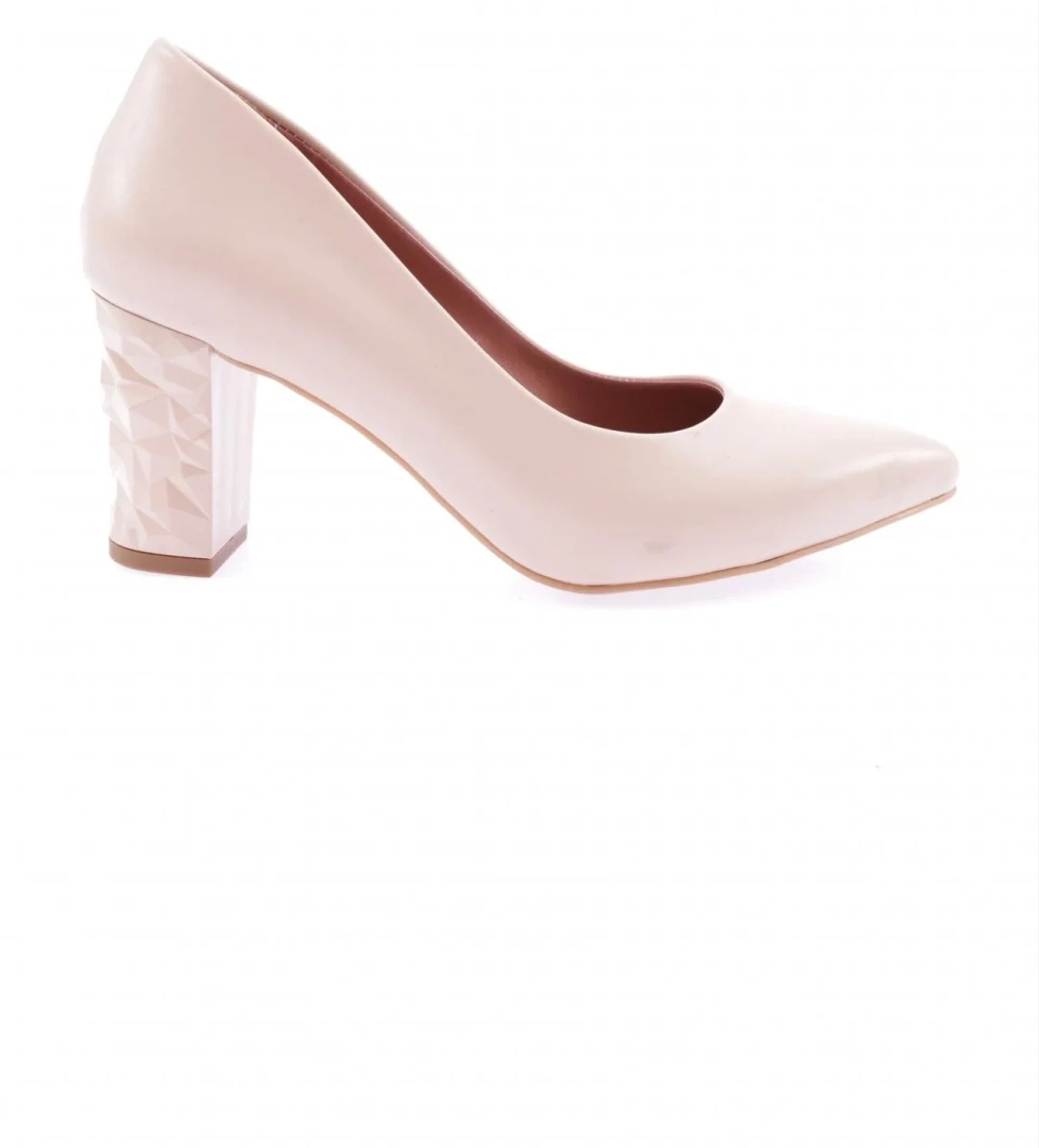 632-23Y Kadin Sivri Burun Parmak Dekolteli Ayakkabi