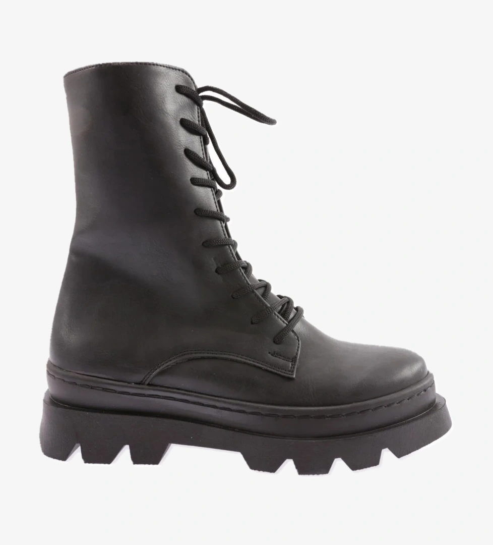 744-22K Kadin Bağcikli Fermuarli Bot