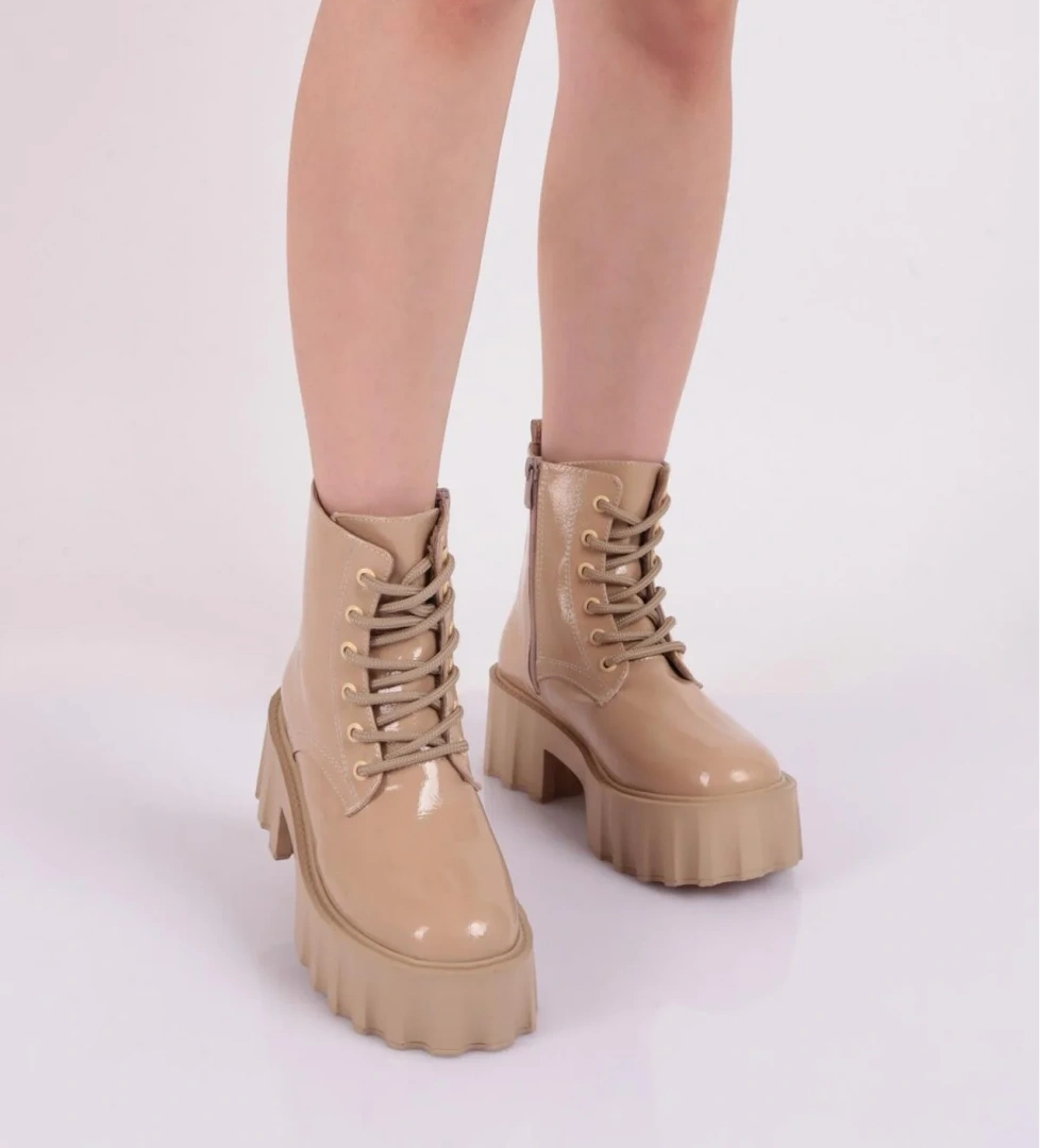 Es801 Kadin Kalin Taban Bağcikli Bot